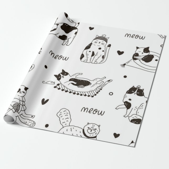 Papier Cadeau Motif (Déroulé)