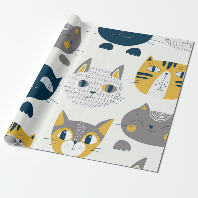 Papier Cadeau Motif (Déroulé)