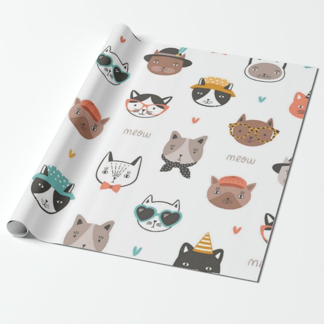 Papier Cadeau Motif (Déroulé)
