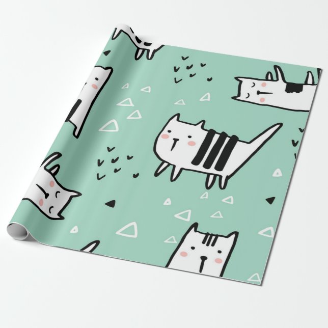 Papier Cadeau Motif (Déroulé)