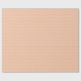 Papier Cadeau Motif à fleurs rose et jaune