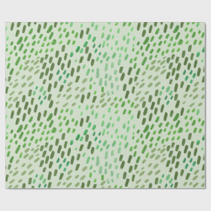 Papier Cadeau Motif à points peints – Pinceau abstrait peint à l