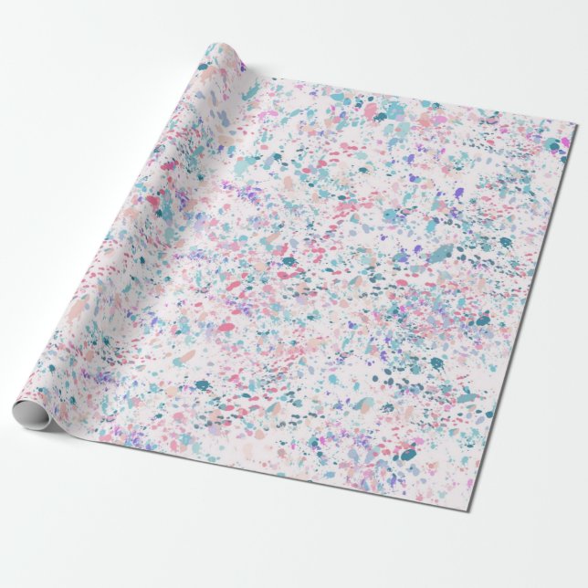 Papier Cadeau Motif abstrait (Déroulé)
