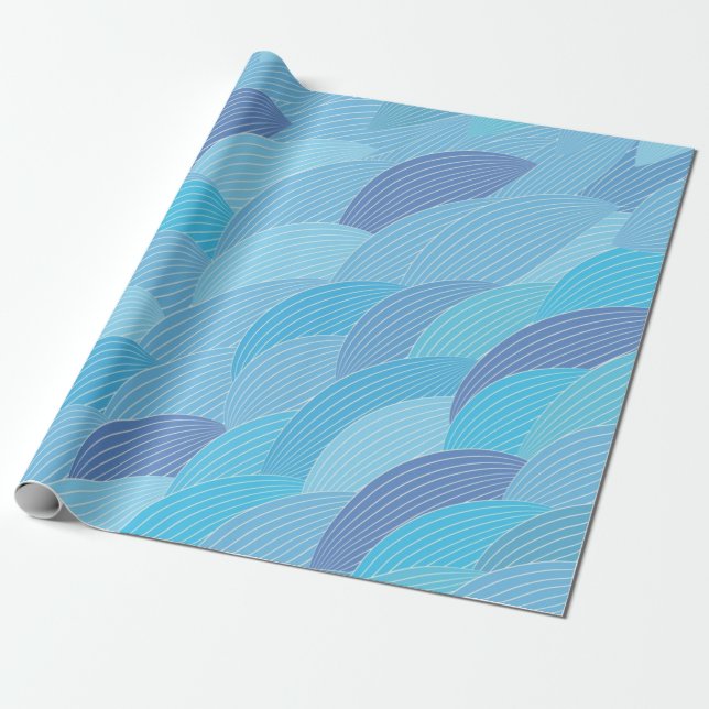 Papier Cadeau motif Abstrait (Déroulé)