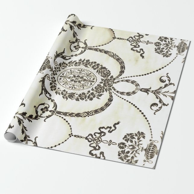 Papier Cadeau Motif Abstrait (Déroulé)