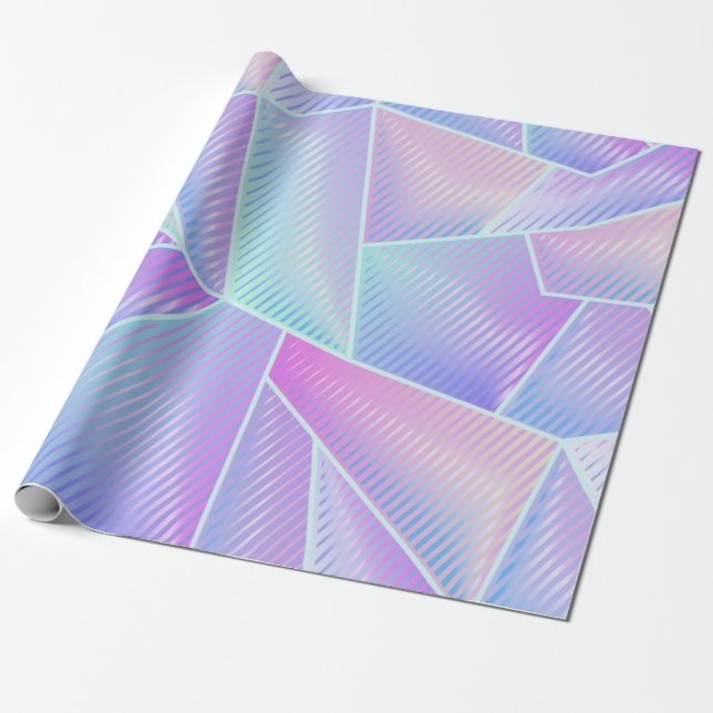 Papier Cadeau Motif abstrait (Déroulé)
