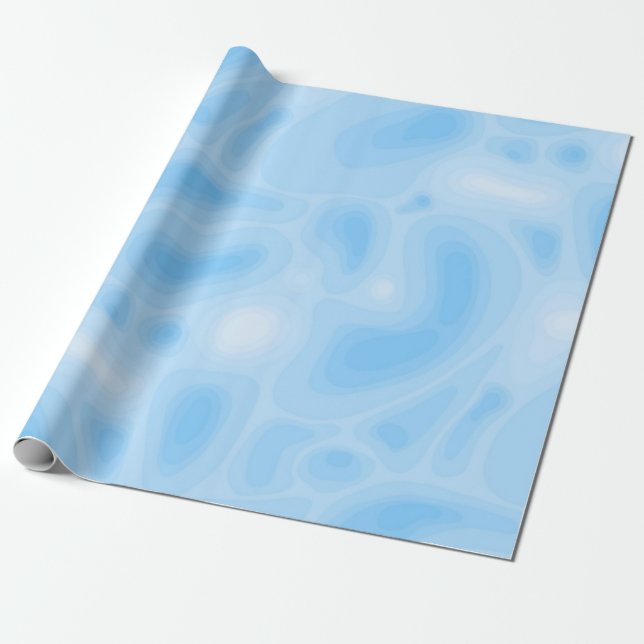 Papier Cadeau Motif abstrait (Déroulé)