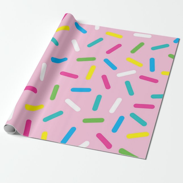 Papier Cadeau Motif abstrait (Déroulé)