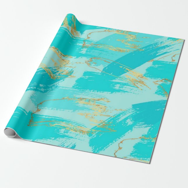 Papier Cadeau Motif abstrait (Déroulé)