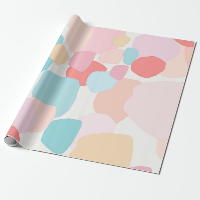 Papier Cadeau Motif abstrait (Déroulé)