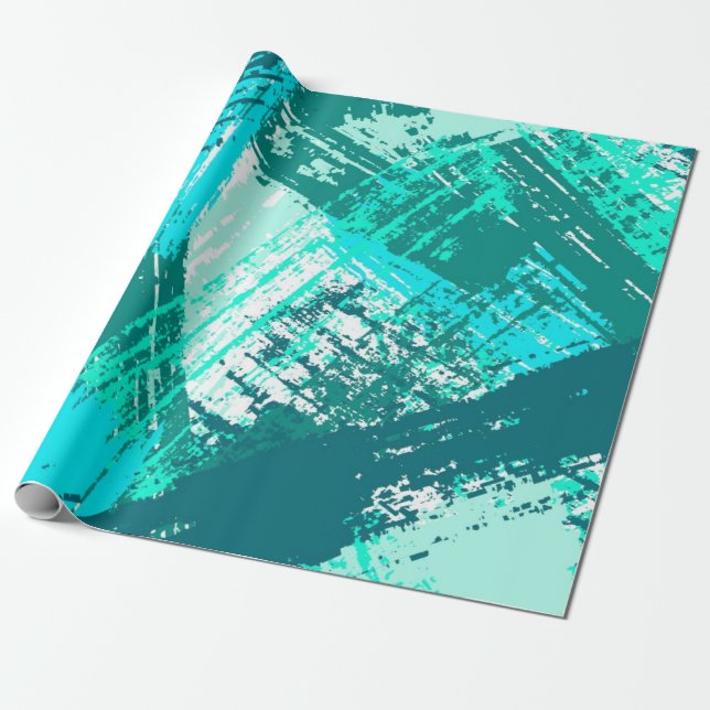 Papier Cadeau Motif abstrait (Déroulé)