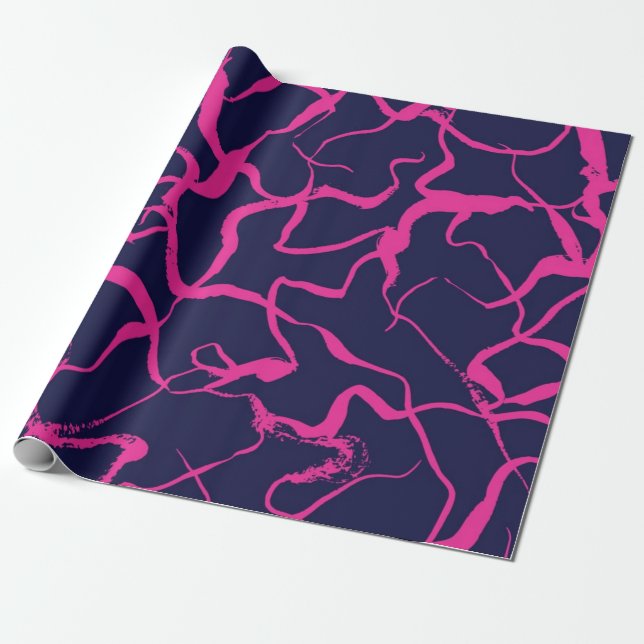 Papier Cadeau Motif abstrait (Déroulé)