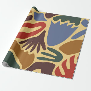 Papier Cadeau Motif abstrait