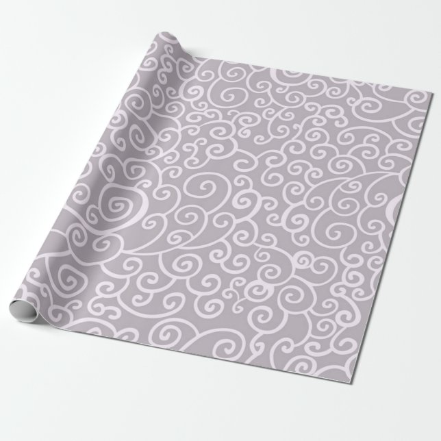 Papier Cadeau Motif abstrait (Déroulé)