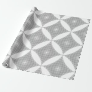 PAPIER CADEAU MOTIF ABSTRAIT EN FORME DE DIAMANT