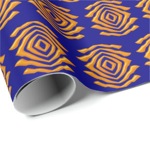 Papier Cadeau Motif abstrait géométrique ethnique