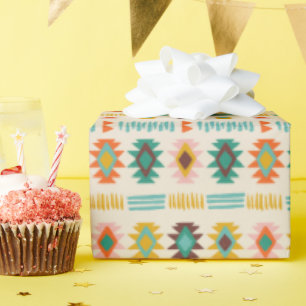 Papier Cadeau Motif amérindien Navajo