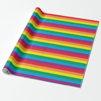 Papier Cadeau Motif arc-en-ciel simple