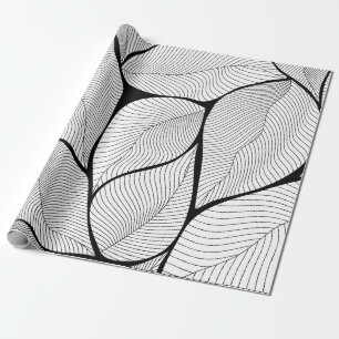 Papier Cadeau Motif arrière - plan feuille de feuillage