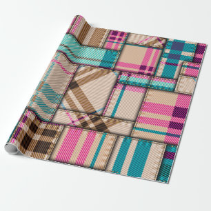 Papier Cadeau Motif arrière - plan sans couture. Motif de mise e