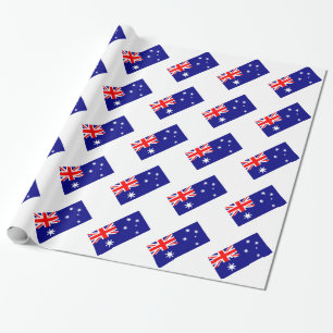 Papier Cadeau Motif australien Union Jack de drapeau