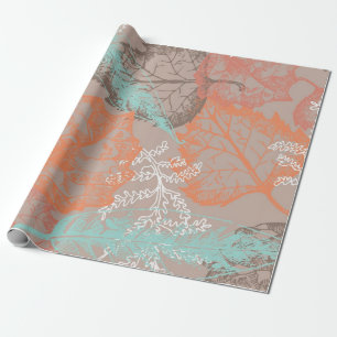 Papier Cadeau Motif automne