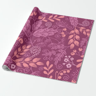 Papier Cadeau Motif automne