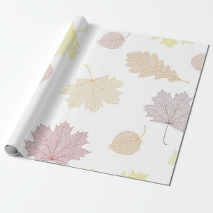 Papier Cadeau Motif automne