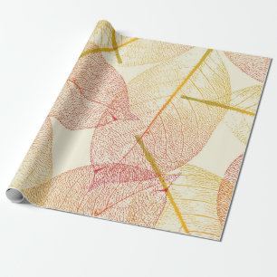 Papier Cadeau Motif automne