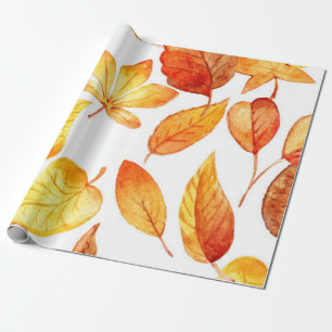 Papier Cadeau Motif automne