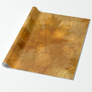 Papier Cadeau Motif automne