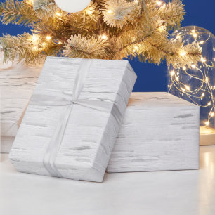 Papier Cadeau Motif Birch Wood