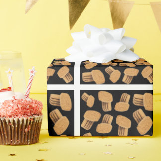 Papier Cadeau Motif Biscotti