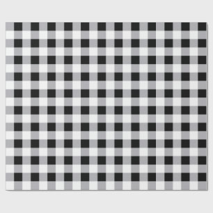 Papier Cadeau Motif blanc gris gris