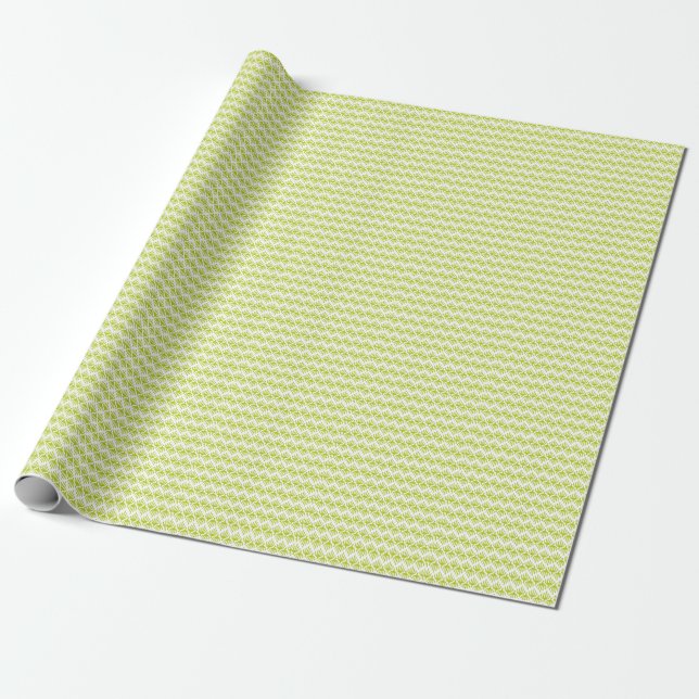 Papier Cadeau Motif Cactus (Déroulé)