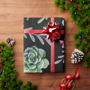 Papier Cadeau Motif Cactus 2