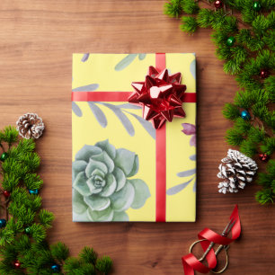 Papier Cadeau Motif Cactus 9