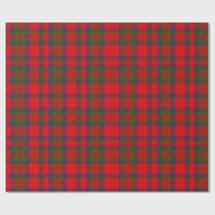 Papier Cadeau Motif carreau en laine de Noël rouge texture