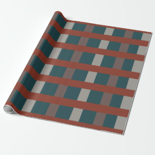 Papier Cadeau Motif carreaux coloré