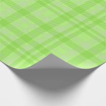 Motif carreaux tartan vert vif et amusant