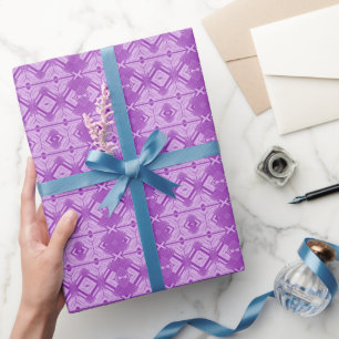Papier Cadeau Motif chevron abstrait ravissant