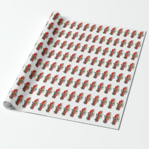 Papier Cadeau Motif classique #12 @ Garysretrogarage de voiture
