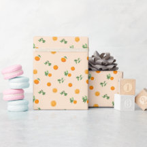 Motif classique de citrus fruit orange