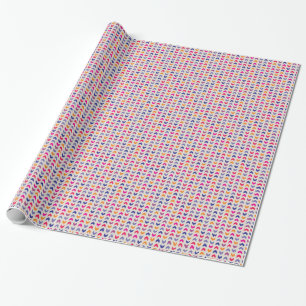 Papier Cadeau Motif coloré aztèque de Chevron