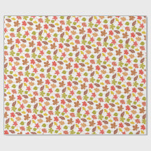 Motif Coloré de Feuilles d'Automne