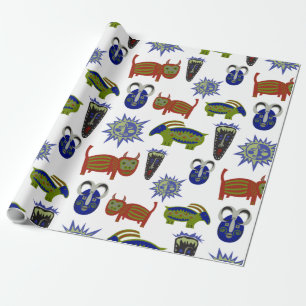 Papier Cadeau Motif cool non-ven