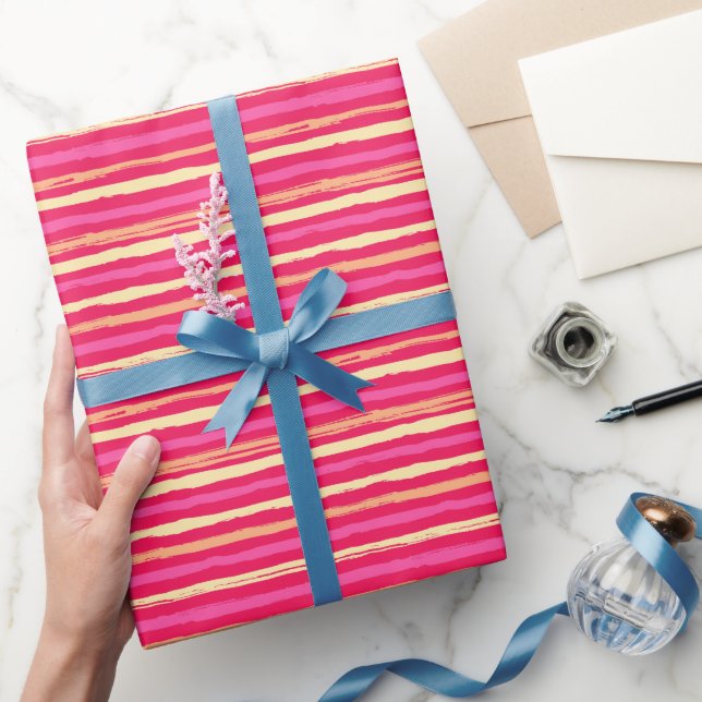 Papier Cadeau Motif couleur arc-en-ciel (Cadeaux)