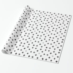 Papier Cadeau Motif croisé suisse