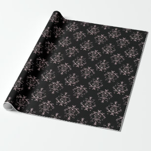 Papier Cadeau Motif damassé vintage