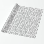 Papier Cadeau Motif damassé vintage gris et blanc<br><div class="desc">Enveloppez vos cadeaux dans une élégance intemporelle avec ce papier d'emballage damassé vintage gris et blanc classique. Le motif floral complexe dégage de la sophistication et du charme, parfait pour les mariages, les anniversaires ou toute occasion spéciale. Ce design polyvalent ajoute une touche d'allure vintage à vos cadeaux, les rendant...</div>